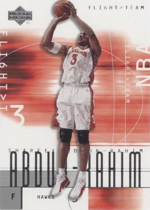 2001-02 Upper Deck Flight Team - Shareef Abdur-Rahim #22