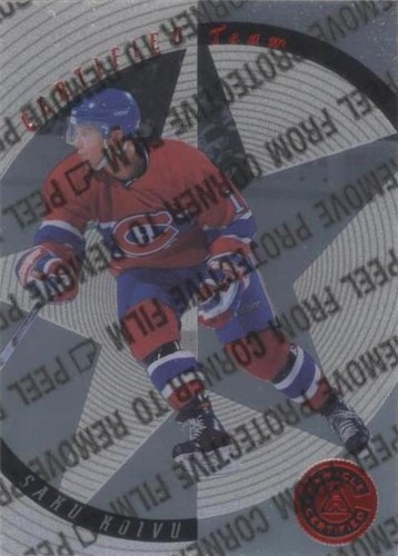 1997-98 Pinnacle Certified - Saku Koivu #18