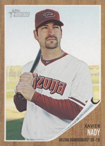 2011 Topps Heritage - Xavier Nady #240