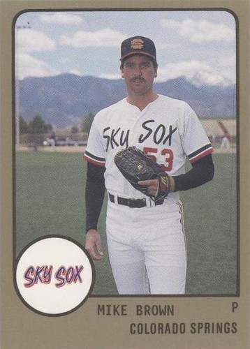 1988 ProCards Minor League - Mike Brown #1526