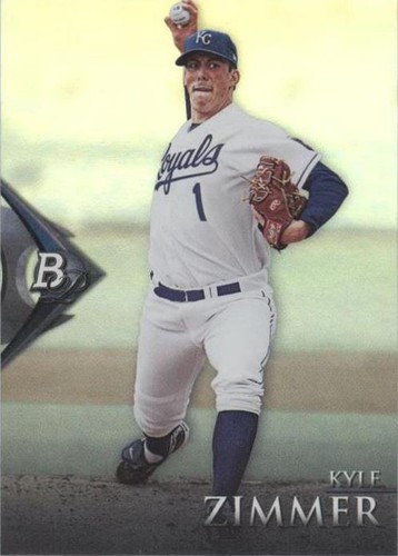 2014 Bowman Platinum - Kyle Zimmer #BPP7