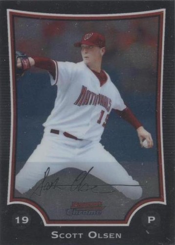 2009 Bowman Chrome - Scott Olsen #99