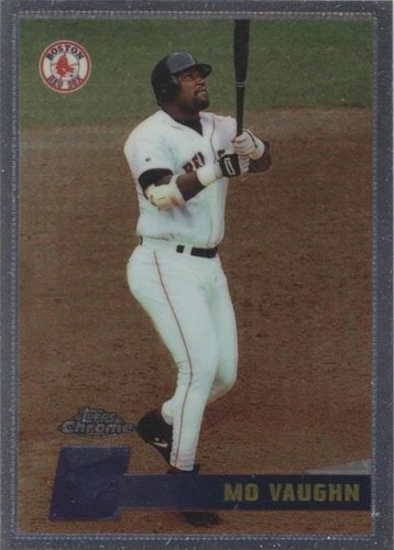 1996 Topps Chrome - Mo Vaughn #110