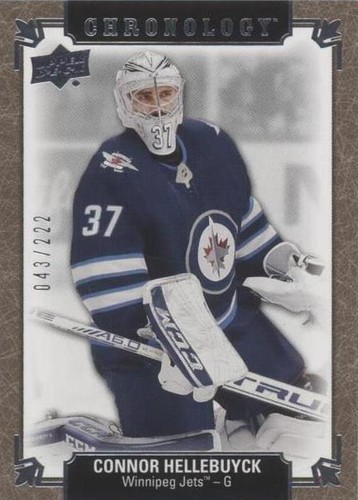 2019-20 Upper Deck Chronology - Connor Hellebuyck #179
