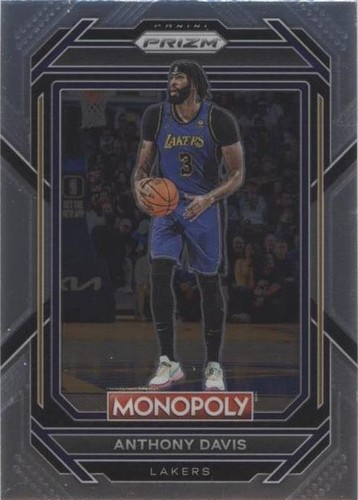 2023-24 Panini Prizm Monopoly Anthony Davis Red Icons Prizm