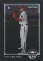 2010 Bowman Chrome - Luis Atilano #213