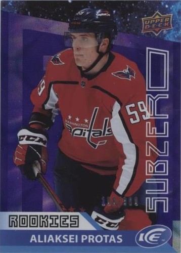 2021-22 Upper Deck Ice - Aliaksei Protas #SZ-31