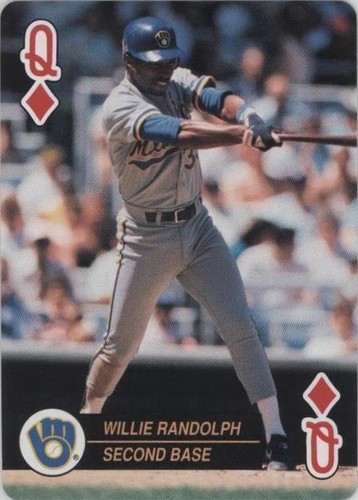 1992 U.S. Playing Card Baseball Aces - Willie Randolph #QD
