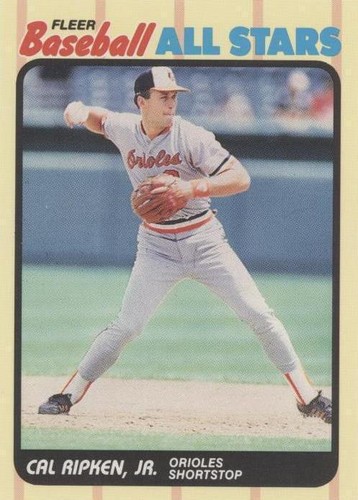 1989 Fleer Baseball All Stars - Cal Ripken #35