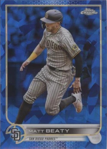 2022 Topps Chrome Update Series Sapphire Edition - Matt Beaty #US263
