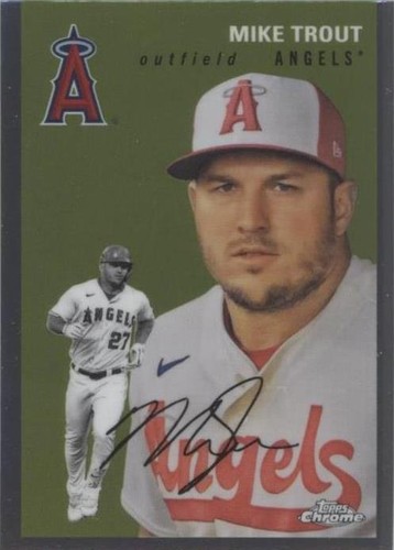 2023 Topps Chrome Platinum Anniversary - Mike Trout #188