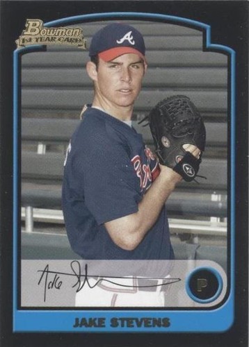 2003 Bowman Draft Picks & Prospects - Jake Stevens #BDP44