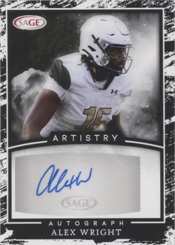 2022 SAGE Artistry Alex Wright #A-AW