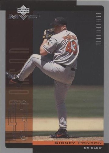 2001 Upper Deck MVP - Sidney Ponson #72