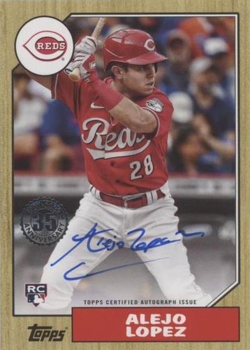 2022 Topps Series 2 - Alejo Lopez #87BA-AL