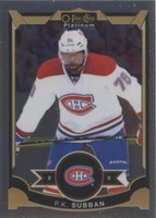 2015-16 O-Pee-Chee Platinum - P. K. Subban #80