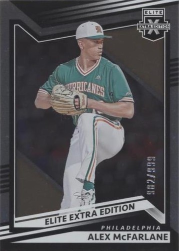 2022 Panini Elite Extra Edition - Alex McFarlane #122