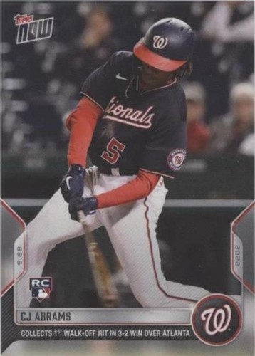 2022 Topps Now - C.J. Abrams #974