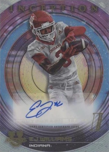 2022-23 Bowman Inception University EJ Williams #BIA-EW