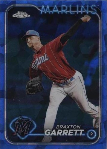 2024 Topps Chrome Sapphire Edition - Braxton Garrett #323