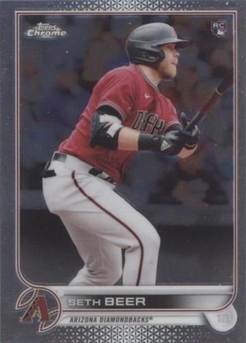 2022 Topps Chrome - Seth Beer #186