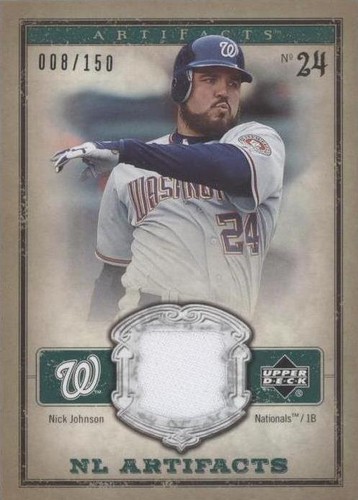 2006 Upper Deck Artifacts - Nick Johnson #NL-NJ