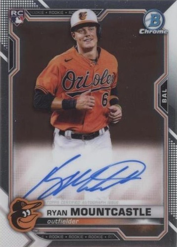 2021 Absolute Baseball #RC-24 Ryan Mountcastle Green Rookie