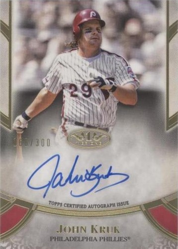 2021 Topps Tier One - John Kruk #PPA-JK