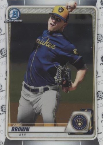 2020 Bowman - Zack Brown #BCP-34