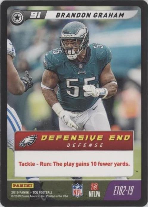 2019 Panini NFL Five TCG Brandon Graham #E182-19