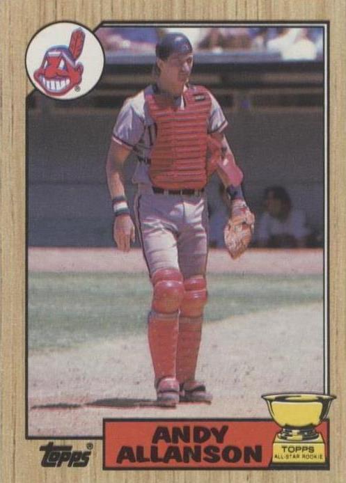 1987 Topps - Andy Allanson #436