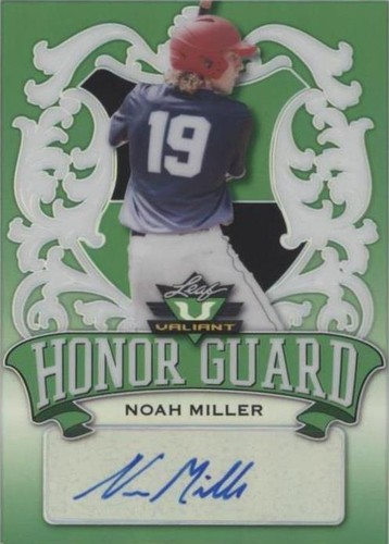 2021 Leaf Valiant - Noah Miller #HG-NM2