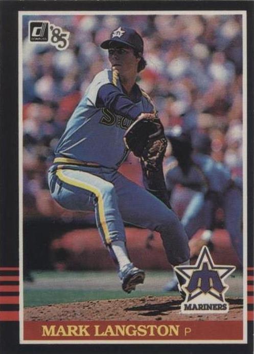 1985 Donruss - Mark Langston #557