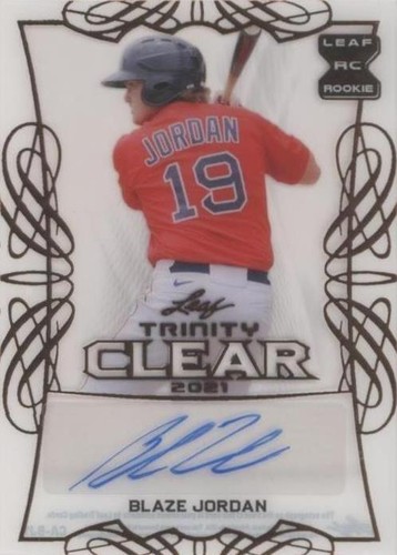 2021 Leaf Trinity - Blaze Jordan #CA-BJ1