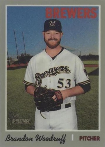 2019 Topps Heritage High Number - Brandon Woodruff #THC-580