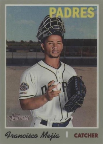 2019 Topps Heritage High Number - Francisco Mejia #THC-624