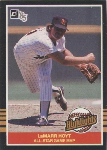 1985 Donruss Highlights - LaMarr Hoyt #23