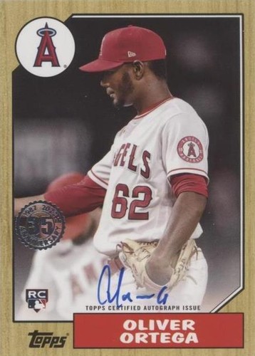 2022 Topps Update Series - Oliver Ortega #87BA-OO