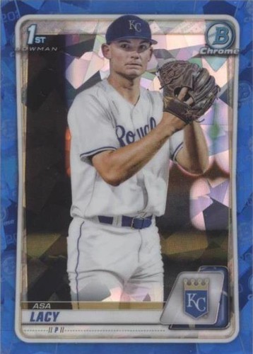 2020 Bowman Chrome Draft Sapphire Edition - Asa Lacy #BD-88