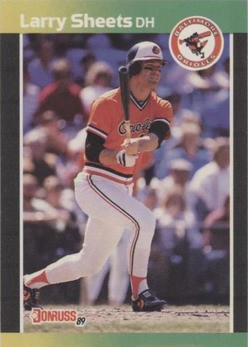 1989 Donruss - Larry Sheets #333