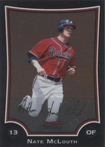 2009 Bowman Chrome - Nate McLouth #19