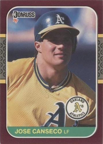 1987 Donruss Opening Day - Jose Canseco #24