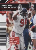 2002-03 NFL Showdown Henri Crockett #016