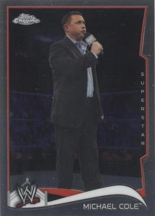 2014 Topps Chrome WWE - Michael Cole #32