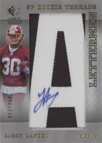 2007 SP Rookie Threads LaRon Landry #138