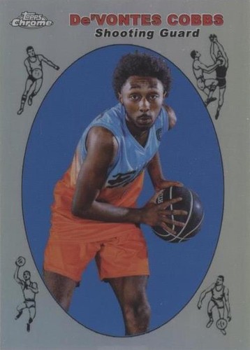 2021-22 Topps Chrome OTE Overtime Elite - De'Vontes Cobbs #69TB-7