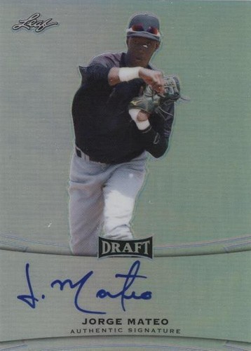 2015 Leaf Metal Draft - Jorge Mateo #BA-JM1