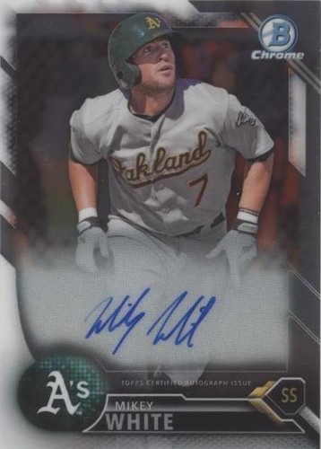 2016 Bowman - Mikey White #CPA-MW