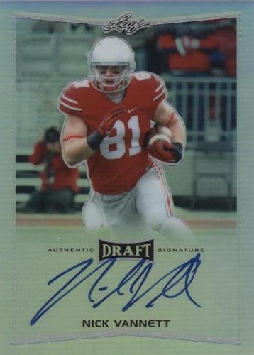 2016 Leaf Metal Draft Nick Vannett #BA-NV1