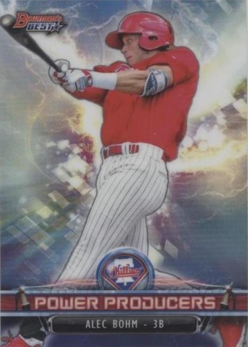 2019 Bowman Alec Bohm Auto Gold 10枚限定　SP 2019 Bowmans Best Alec Bohm GOLD REFRACTOR /50 AUTOGRAPH PSA